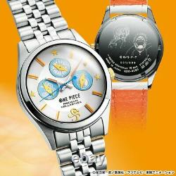 One Piece Nami Official Unisex Watch Silver Stainless Steel Band Japan Quartz
