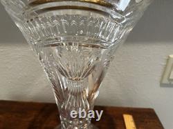 PIÈCE UNIQUE VASE D'EXPOSITION Waterford 14 Maître Taille