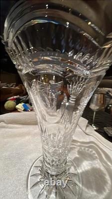 PIÈCE UNIQUE VASE D'EXPOSITION Waterford 14 Maître Taille