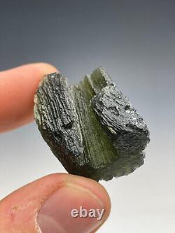 Pièce de collection MOLDAVITE 15,42 g qualité A #RM247