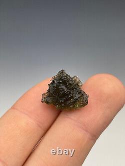 Pièce de collection de MOLDAVITE 2.78g qualité TOP #RM235