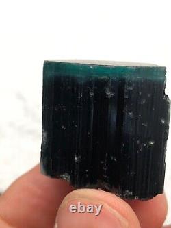 Pièce de cristal de tourmaline bleue magnifique de 41 grammes en provenance d'Afghanistan