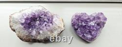 Pièces de Cristaux d'Améthyste Naturels