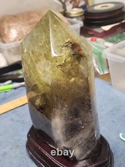 Quartz Citrine Fumé Naturel 8,9 Lbs Belle Pièce