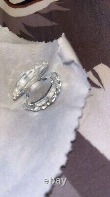 Quartz clair blanc taillé et poli 7 pièces 100 % naturel