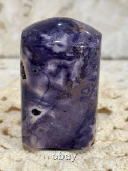 RARE Pierre Tiffany Violet / Opale Fluorite Authentique de l'Utah Pièce Unique