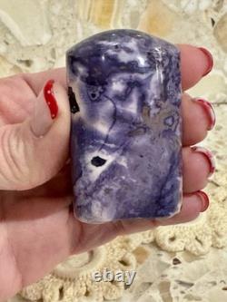 RARE Pierre Tiffany Violet / Opale Fluorite Authentique de l'Utah Pièce Unique