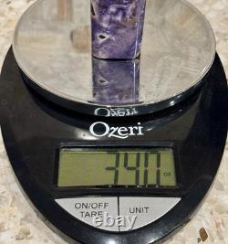 RARE Pierre Tiffany Violet / Opale Fluorite Authentique de l'Utah Pièce Unique