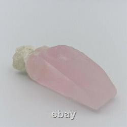 Rare Morganite (pink Beryl), Pièce De Collection En Cristal Naturel 132g, Afghanistan