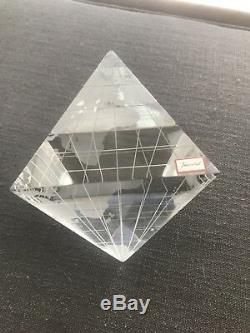 Rarissime Baccarat Crystal World Globe- Vous Ne Trouvez Pas Ce Morceau Partout