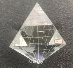 Rarissime Baccarat Crystal World Globe- Vous Ne Trouvez Pas Ce Morceau Partout