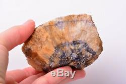 Rugueux Bleu John Fluorite Piece Naturel Cristal Minéral Roche Angleterre Adl970