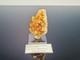 Statuesque Quartz W Spessartine (petit Cabinet) Tongbei, Chine
