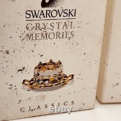 Souvenirs classiques en cristal Swarovski pour gâteaux, ensemble de 10 tasses individuelles pour sel et poivre.