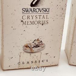 Souvenirs classiques en cristal Swarovski pour gâteaux, ensemble de 10 tasses individuelles pour sel et poivre.