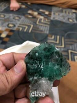 Spécimen de cristal d'émeraude naturelle d'origine Chitral, parfait, 1 pièce, poids de 90 grammes.