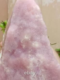 Spécimen minéral massif en aragonite rose naturelle brute de 4 kg rare