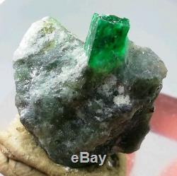 Spécimens De Cristal Émeraudes De 10 Pièces De 302 Carats Provenant De La Mine Swat Au Pakistan