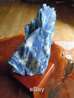 Superbe Immense Spécimen Bleu Cyanite, 4,3 Kg, Grande Pièce De Déclaration