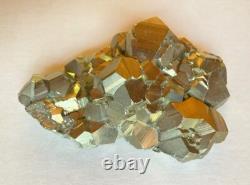 Superbe formation cristalline de pyrite de fer, pièce d'exposition excellente, 812g