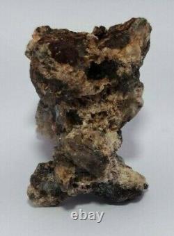 Superbe lot de pièces de cristaux de spécimens minéraux de stilbite brun foncé noir 1068