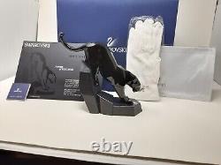 Swarovski Cristal Noir Pouvoir d'Élégance Âmes Sœurs Panthère 022/500