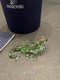 Swarovski Crystal Gecko (event Piece 2008) 0905541 Scs. Figurine De Menthe