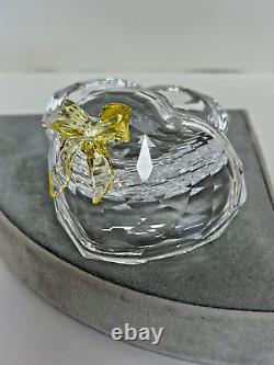 Swarovski Crystal Retire La Pièce D'adhésion De La Boîte À Bijoux Anna Avec La Boîte D'origine