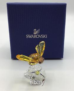 Swarovski Scs Bumblebee On Flower 2017 Événement Pièce Mib #5244639