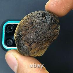 Tektite Colombianite Qualité Haute 1 Piece 33,3 Grammes / 1,17 Oz