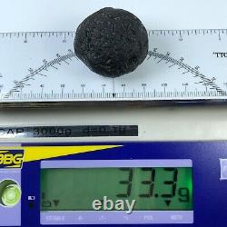 Tektite Colombianite Qualité Haute 1 Piece 33,3 Grammes / 1,17 Oz