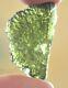 Très Rare Genuine Piece De Moldavite Naturel 4,63 Gm 3,1 X 1,8 Cm Tektite #e