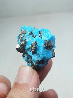 Turquoise brute naturelle avec pyrite (lot de 7 pièces)
