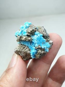 Turquoise brute naturelle avec pyrite (lot de 7 pièces)