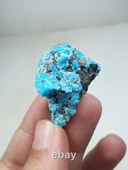 Turquoise brute naturelle avec pyrite (lot de 7 pièces)