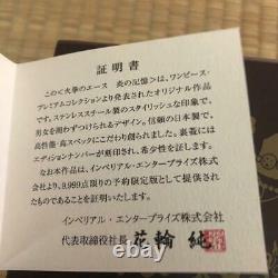 Un Piece Ace Fire Limited Montre Commémorative Officielle Quartz Premium Anime/japon Mt