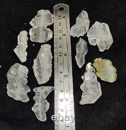 Un incroyable lot de cristaux de quartz Faden 10 pièces