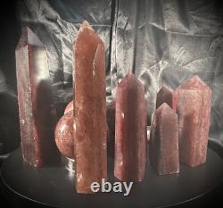 VENTE D'ÉCROU 16 Pièces Ensemble de Quartz Fraise