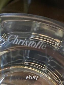 Vase En Cristal Christolfe, Nouveau En Boîte, Pièce Exceptionnelle