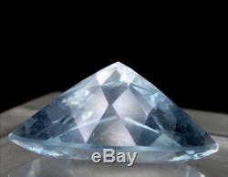 Vente 2 Pièces Gem Aquamarine Cut Jewel & Crystal Erongo 26mm & 20mm Gemgeous Gems