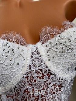Victorias Secret Designer Collection Bridal 3 Pièces En Cristal Brodé 36c L