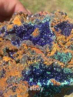 XL Azurite et Malachite Éclatantes ! Voir la Vidéo